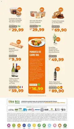 Oba Hortifruti Folheto - válido de 19.08.2025 | Página: 6 | Produtos: Leite, Chocolate, Creme, Sorvete