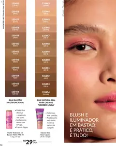 Avon - Campanha 04 - Pré-Visualização do folheto da loja Avon, válido de 18.02.2026 | Página: 74 | Produtos: Cará, Blush, Multifuncional, Iluminador