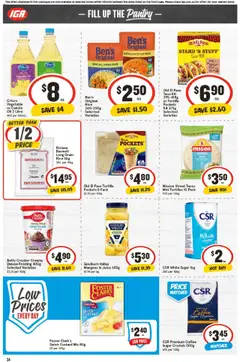 IGA catalogue - valid from 09.07.2025 | Page: 24 | Products: Oil, Frosting, Rice, Tortillas