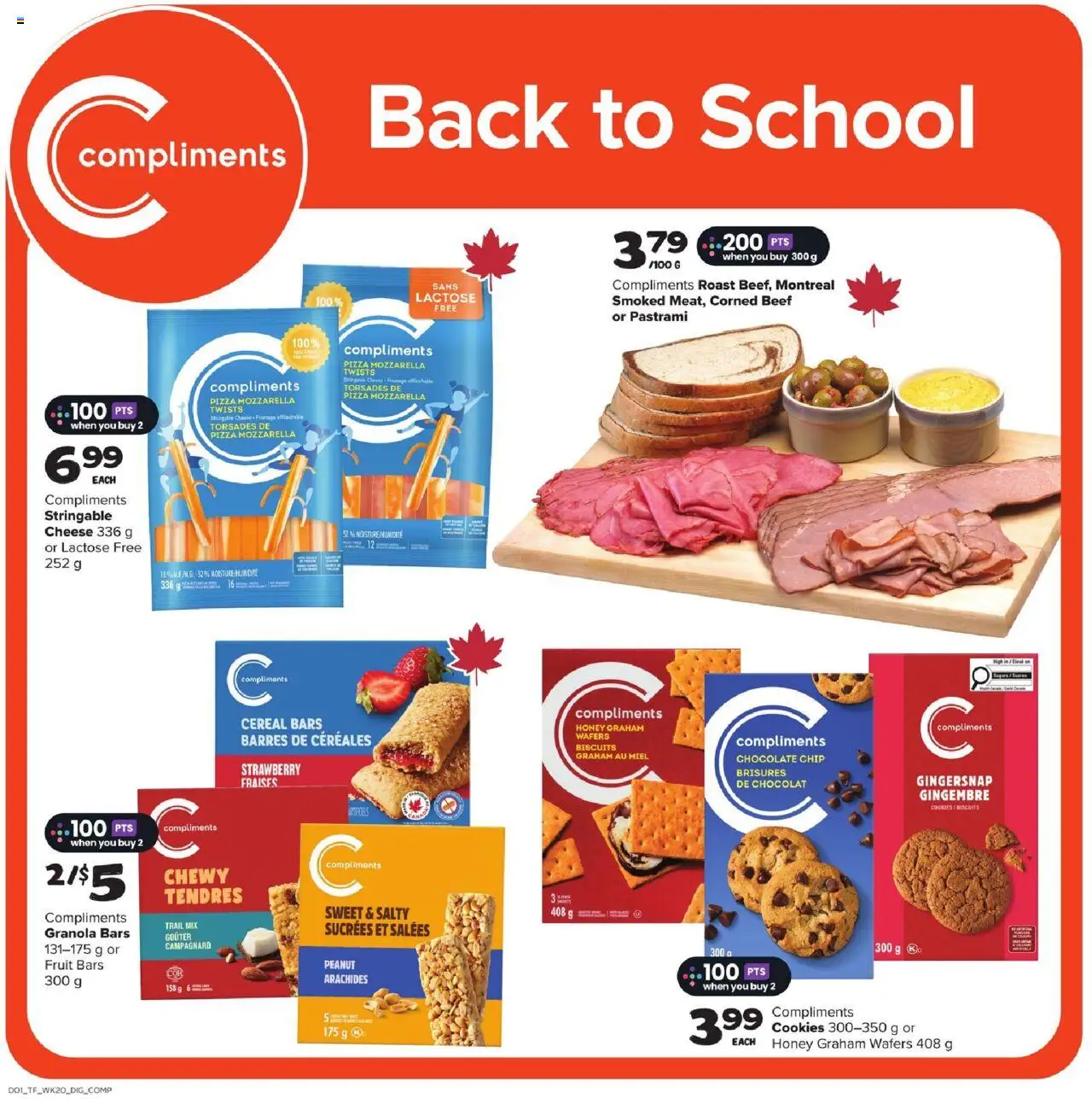 Thrifty Foods flyer valid from 11.09.2025 | Page: 13 | Products: Beef, Cookies, Cheese, Chocolate