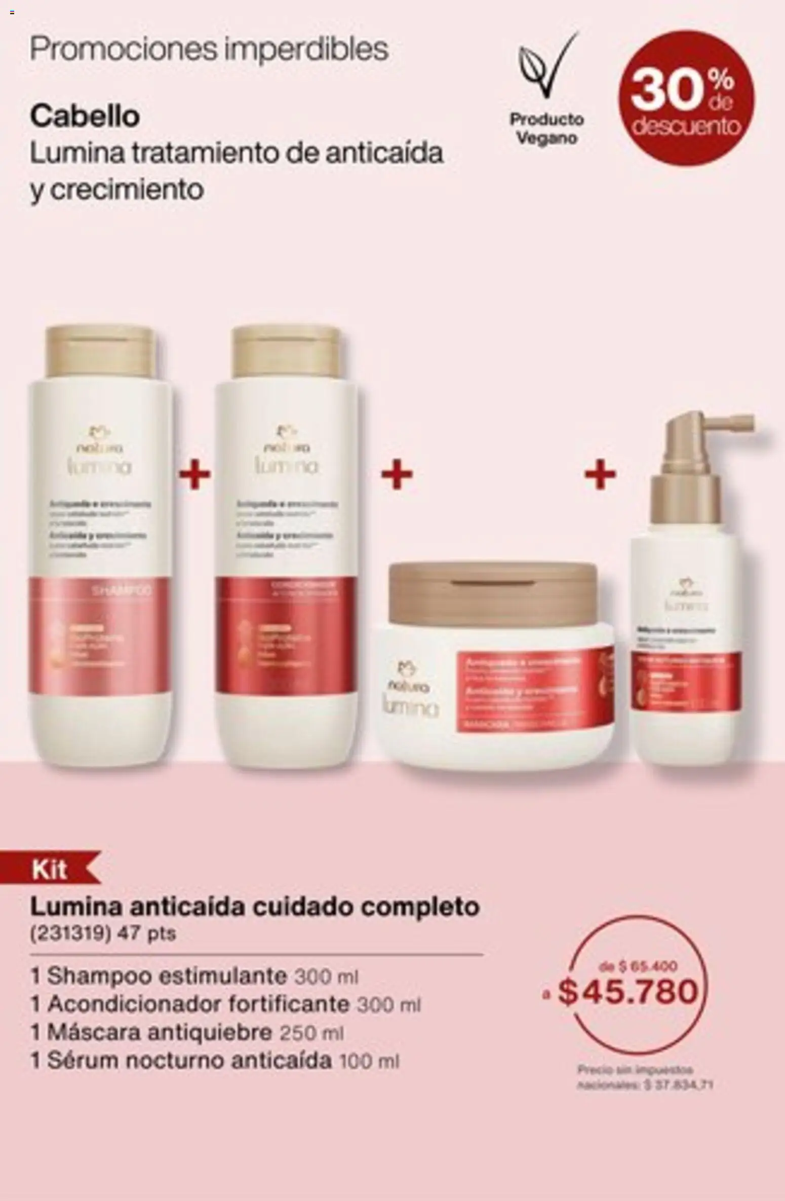 Catálogo Natura Ciclo 1/2026 │ válido desde el 04.12.2025 | Página: 28 | Productos: Serum, Máscara, Shampoo, Acondicionador