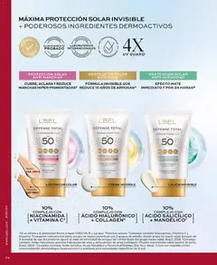 Vista previa de folleto L'Bel - Campaña 18 de la L'Bel válido desde 14.11.2025 | Página: 74