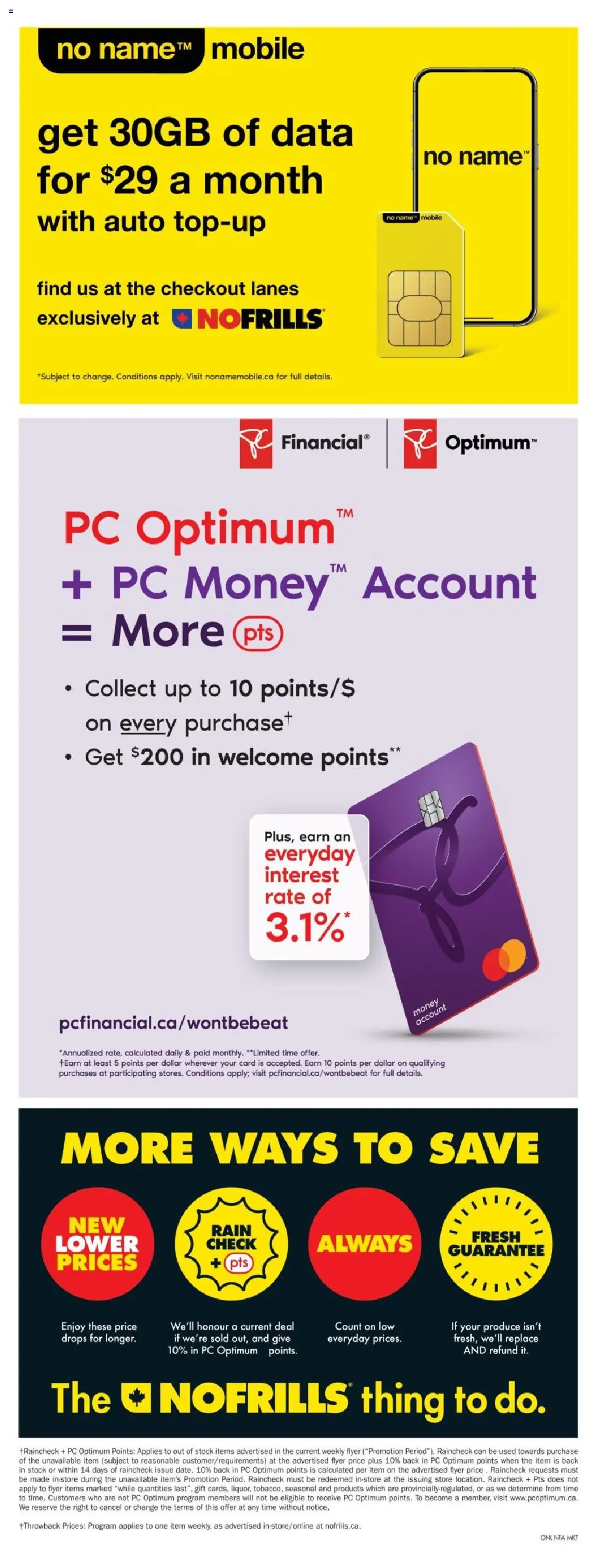 No Frills flyer valid from 25.09.2025 | Page: 14 | Products: PC