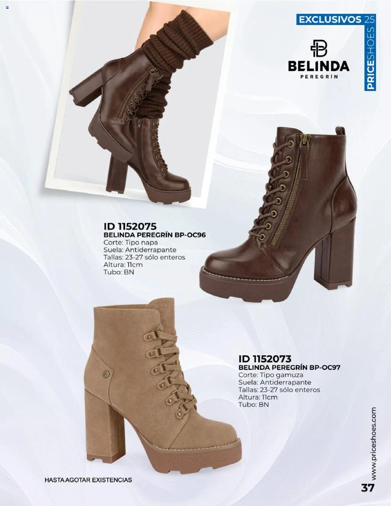 Nuevas ofertas de Price Shoes válidas en toda la República Mexicana desde el 19.10.2025. ¡Encuentra las mejores ofertas en Price Shoes catálogo Exclusivos 2025! | Página: 37