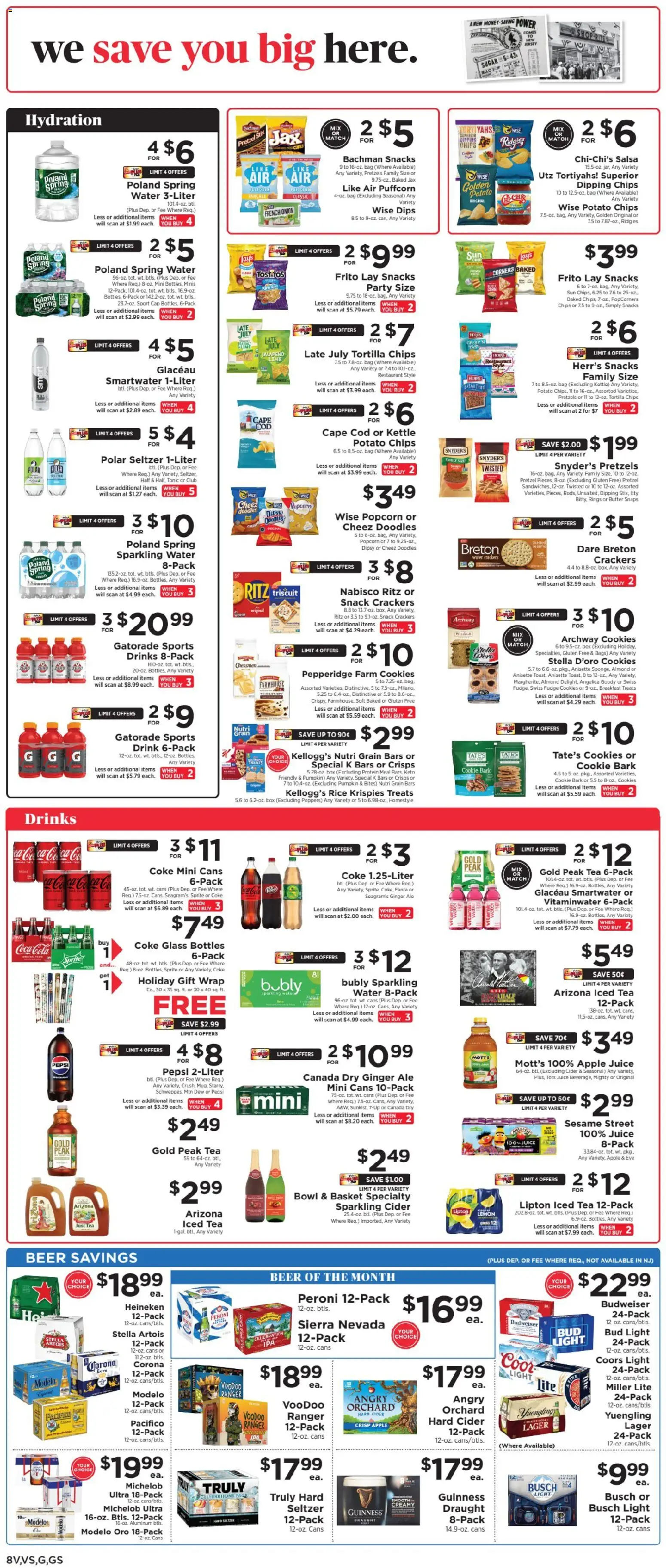 ShopRite Weekly Ad 2 - valid from 21.12.2025 | Page: 9 | Products: Cider, Ginger, Lemon, Bag