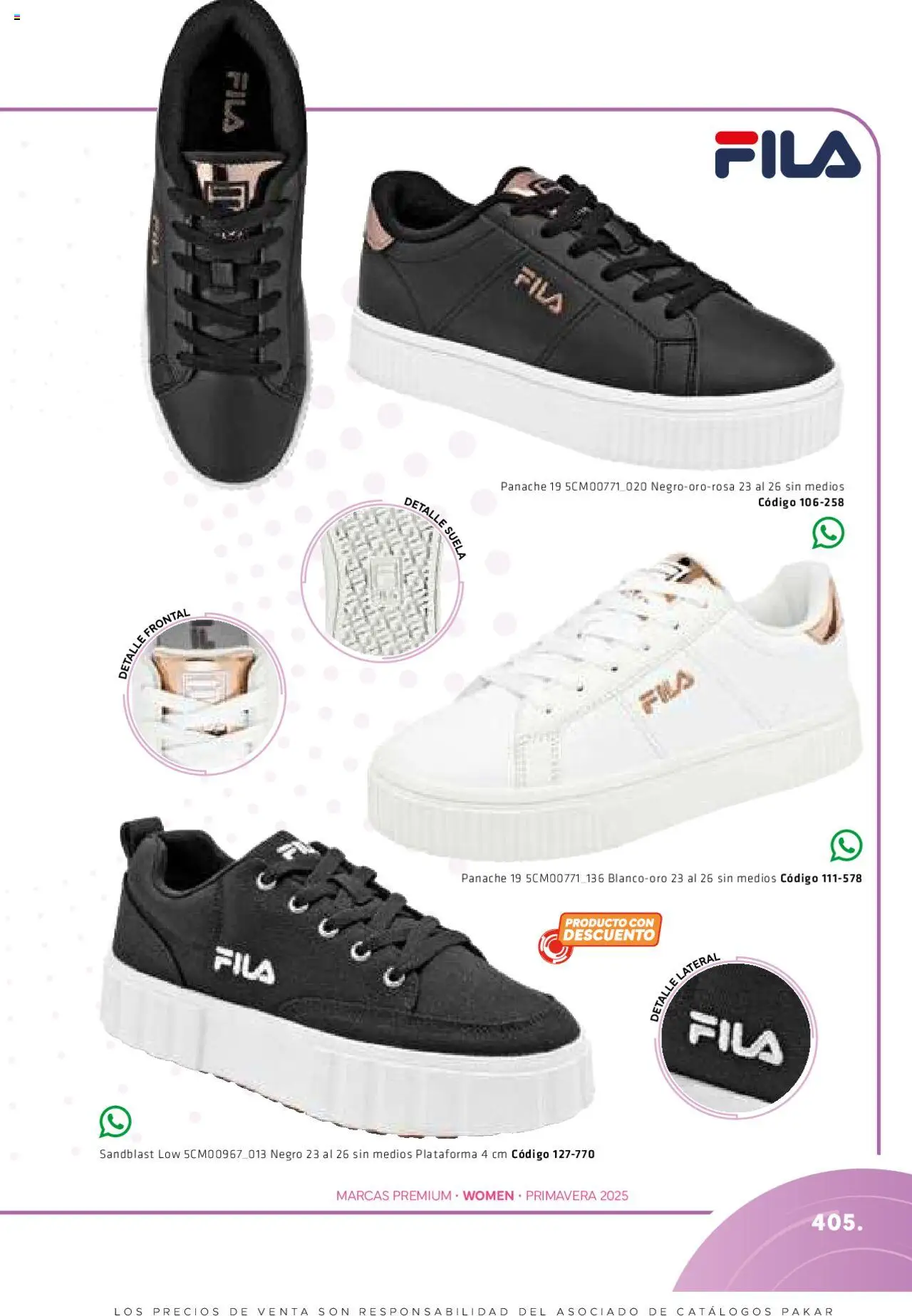 Nuevas ofertas de SC Pakar válidas en toda la República Mexicana desde el 06.03.2025. ¡Encuentra las mejores ofertas en SC Pakar catálogo Women! | Página: 405