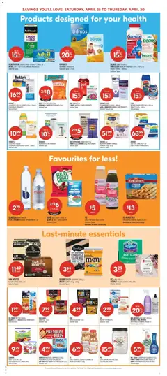 Preview of Shoppers weekly flyer / circulaire from shop Shoppers valid from 24.04.2026 | Page: 16 | Products: Chips, PC, Cheese, Coffee