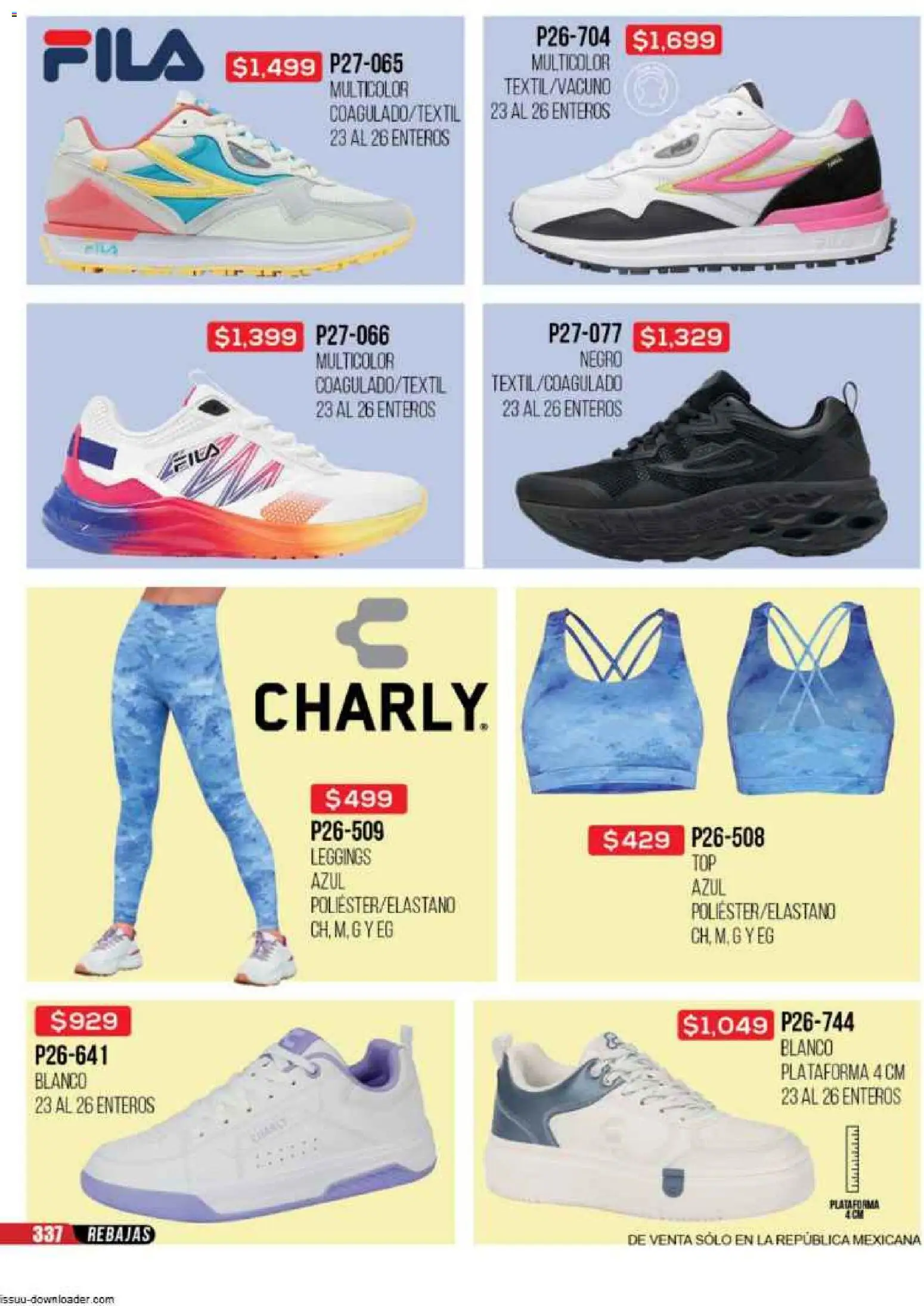 Nuevas ofertas de Cklass válidas en toda la República Mexicana desde el 31.10.2025. ¡Encuentra las mejores ofertas en Cklass catálogo Super Rebajas Ropa! | Página: 667 | Productos: Leggings