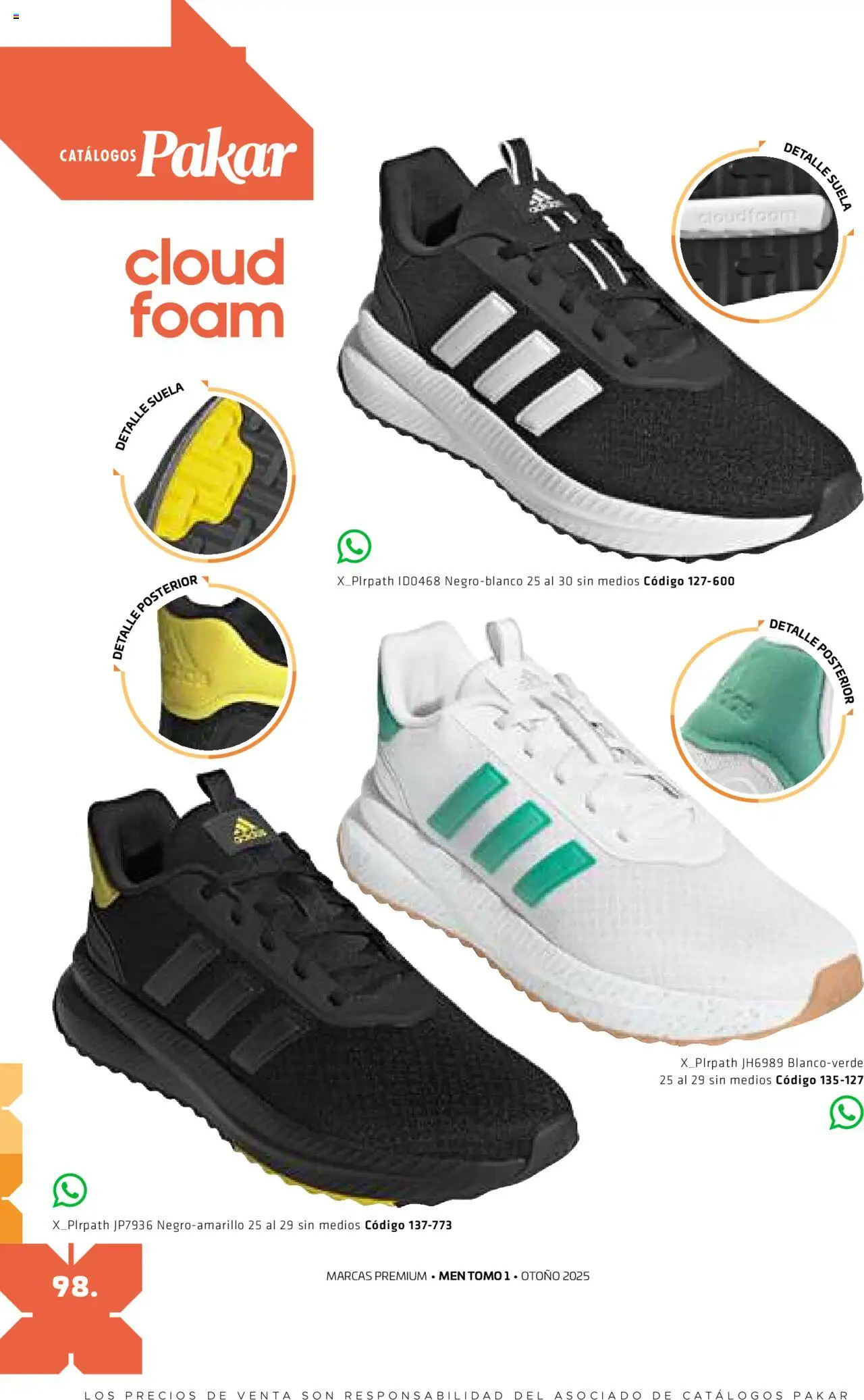 Nuevas ofertas de SC Pakar válidas en toda la República Mexicana desde el 29.08.2025. ¡Encuentra las mejores ofertas en SC Pakar - Catálogo Otoño Men Tomo 1! | Página: 98