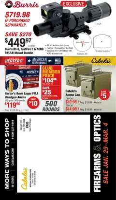 Preview of Cabela's weekly ads valid from 01.02.2026 | Page: 20