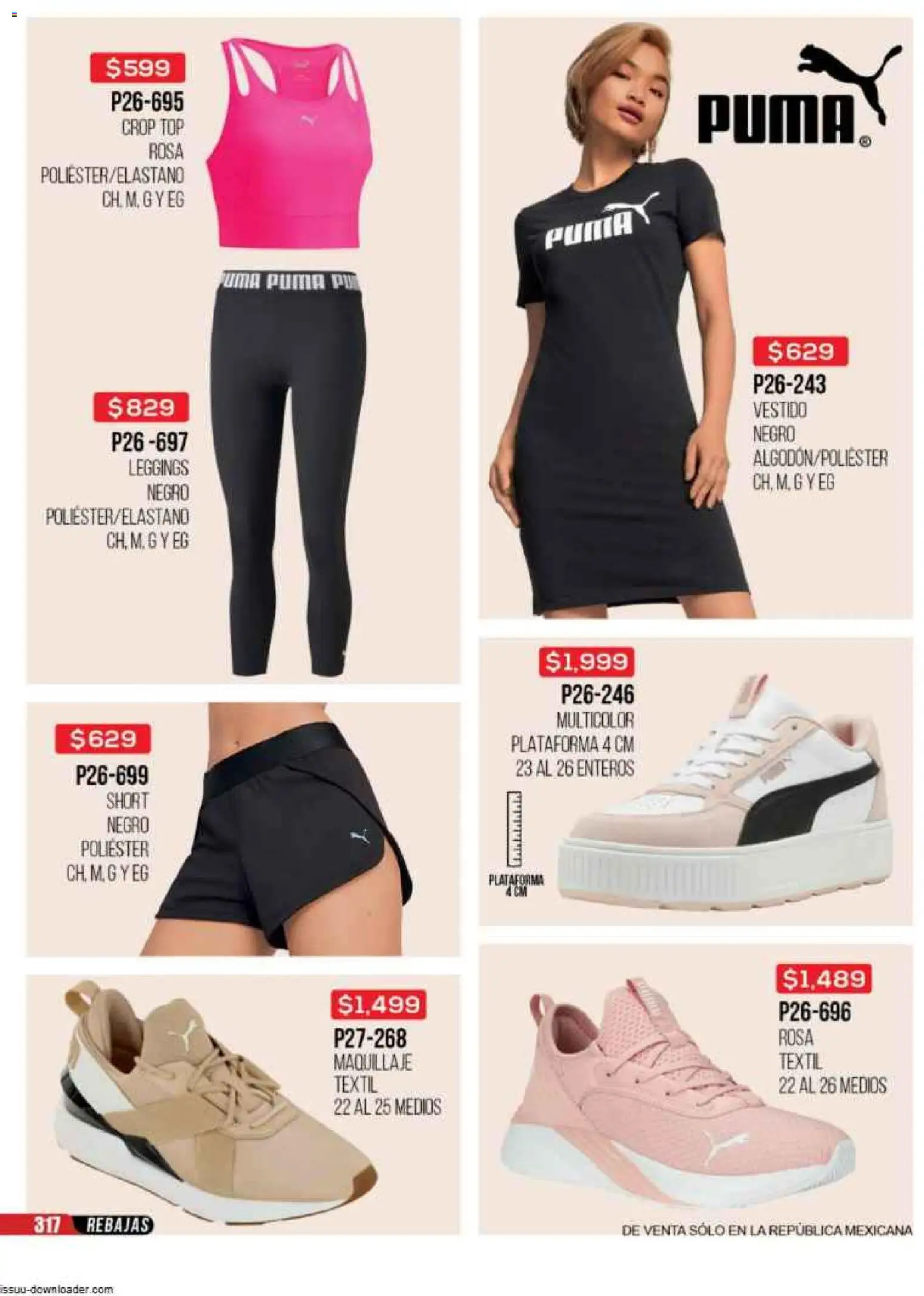 Nuevas ofertas de Cklass válidas en toda la República Mexicana desde el 31.10.2025. ¡Encuentra las mejores ofertas en Cklass catálogo Super Rebajas Ropa! | Página: 647 | Productos: Leggings, Vestido, Top, Short