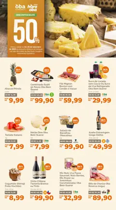Oba Hortifruti - Ofertas da semana - Pré-Visualização do folheto da loja Oba Hortifruti, válido de 12.09.2025