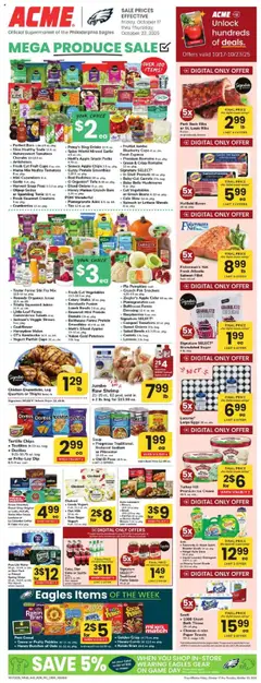 Preview of Acme weekly ads valid from 17.10.2025
