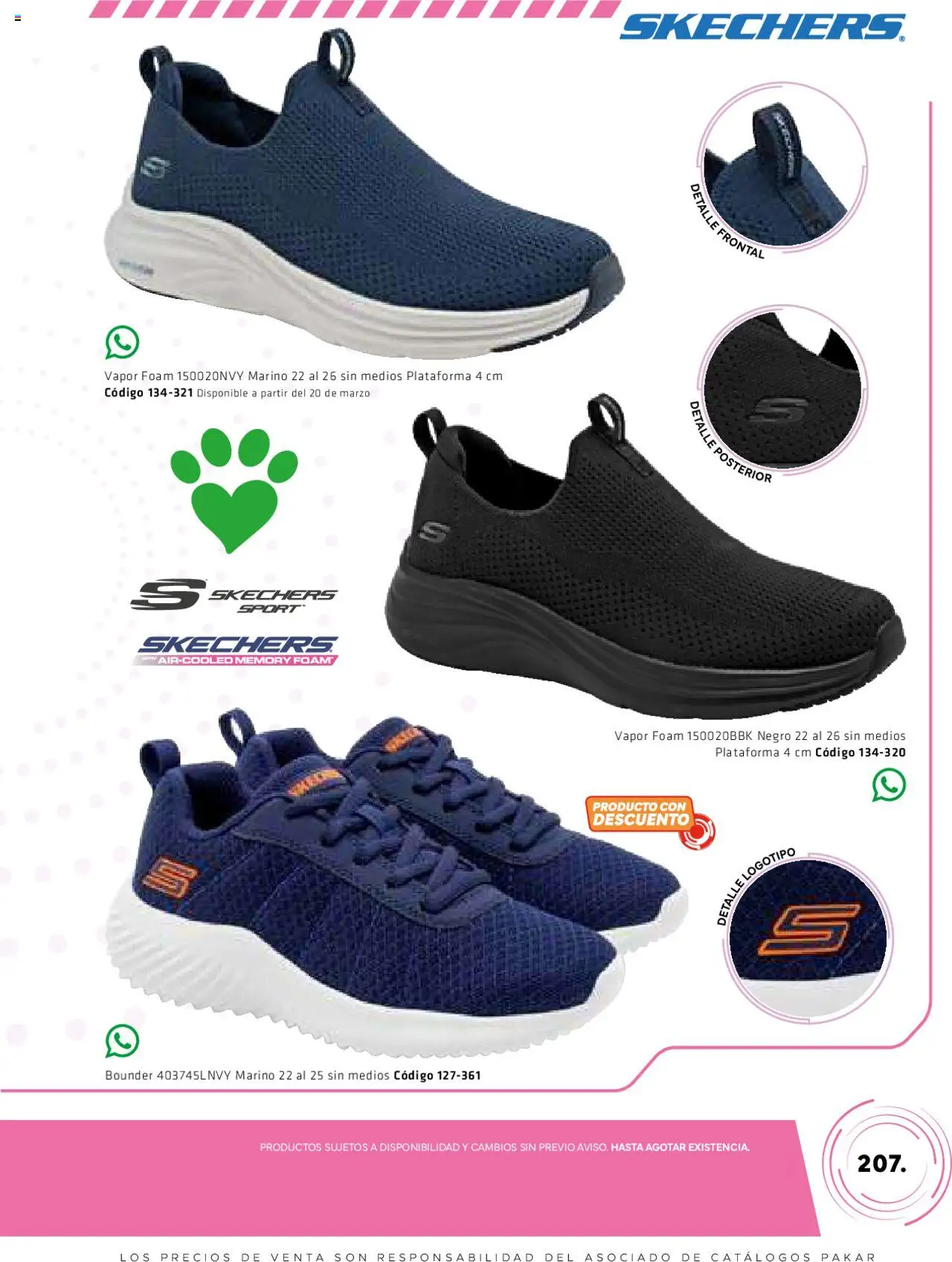 Nuevas ofertas de SC Pakar válidas en toda la República Mexicana desde el 06.03.2025. ¡Encuentra las mejores ofertas en SC Pakar catálogo Women! | Página: 207