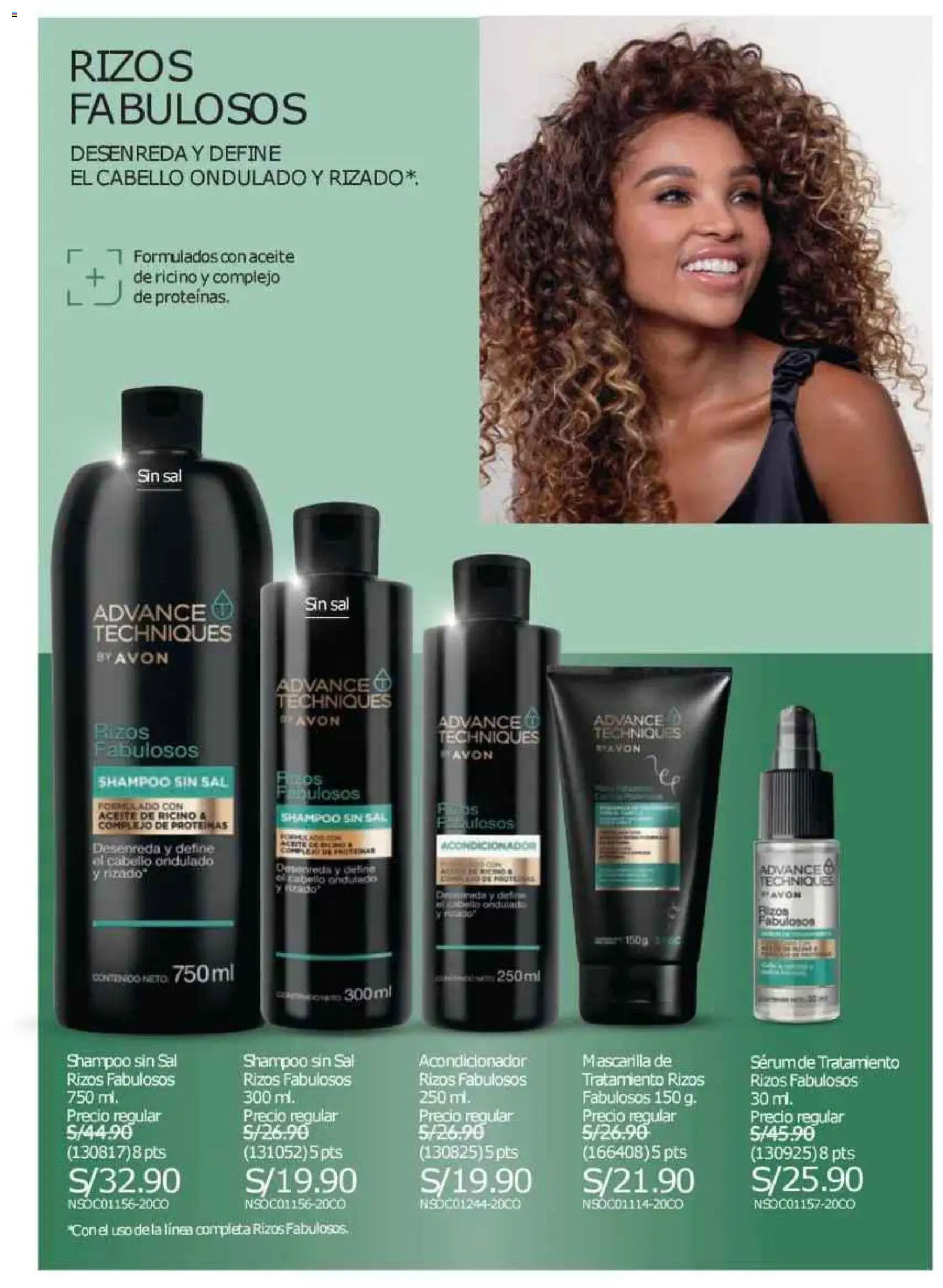 Catálogo Avon válido desde 12.10.2025 | Página: 150 | Productos: Shampoo, Acondicionador, Aceite