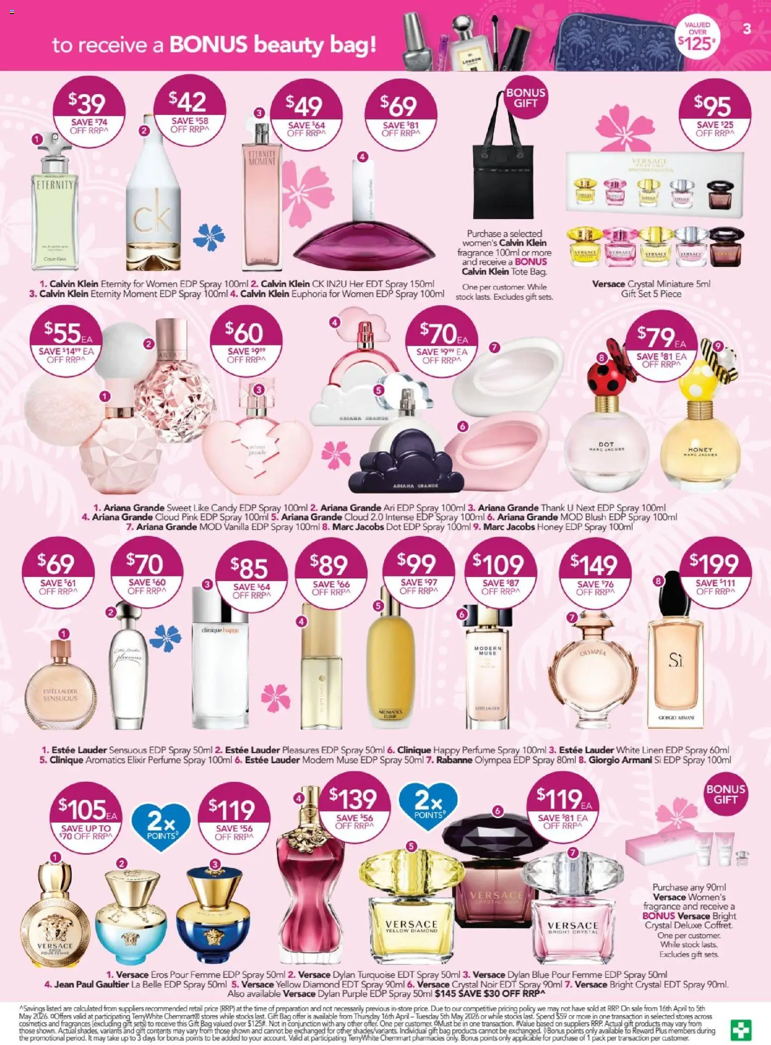 Terry White catalogue - valid from 16.04.2026 | Page: 3 | Products: Diamond, Linen, Blush, Bag