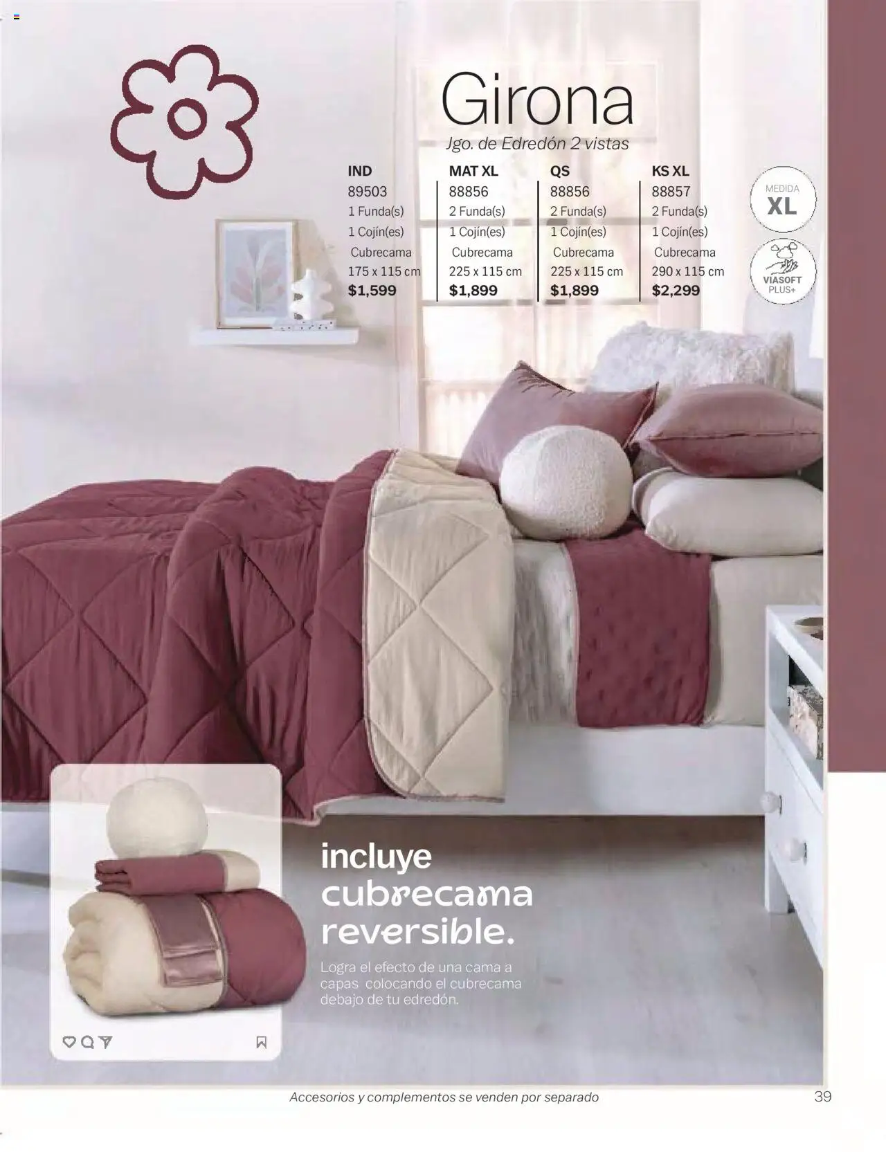 Nuevas ofertas de Vianney válidas en toda la República Mexicana desde el 24.01.2025. ¡Encuentra las mejores ofertas en Vianney catálogo Chavos! | Página: 41 | Productos: Cama