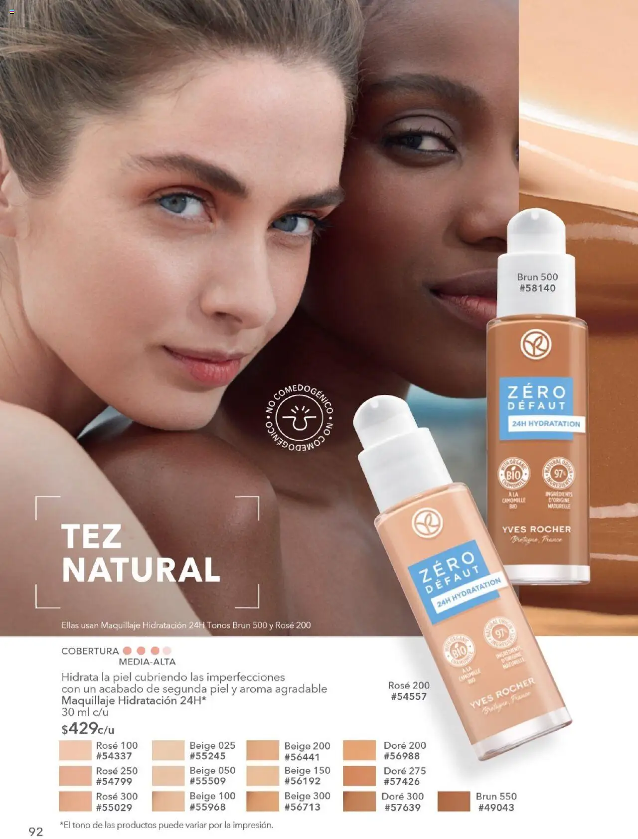 Nuevas ofertas de Yves Rocher válidas en toda la República Mexicana desde el 28.10.2025. ¡Encuentra las mejores ofertas en Yves Rocher - Campaña 15 2025! | Página: 94 | Productos: Maquillaje