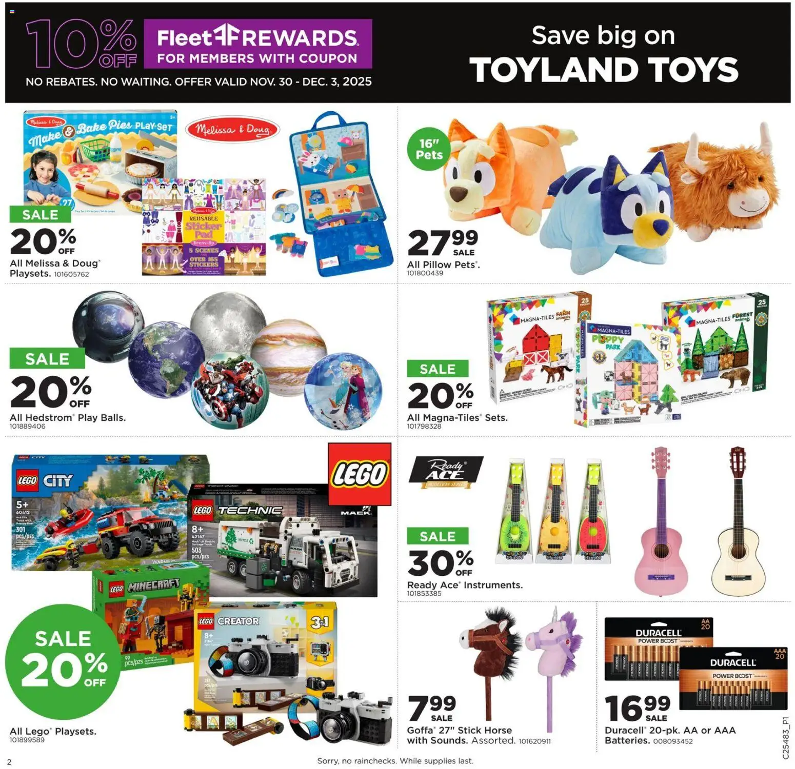 Mills Fleet Farm Cyber Week - valid from 30.11.2025 | Page: 2 | Products: Pillow, Stickers