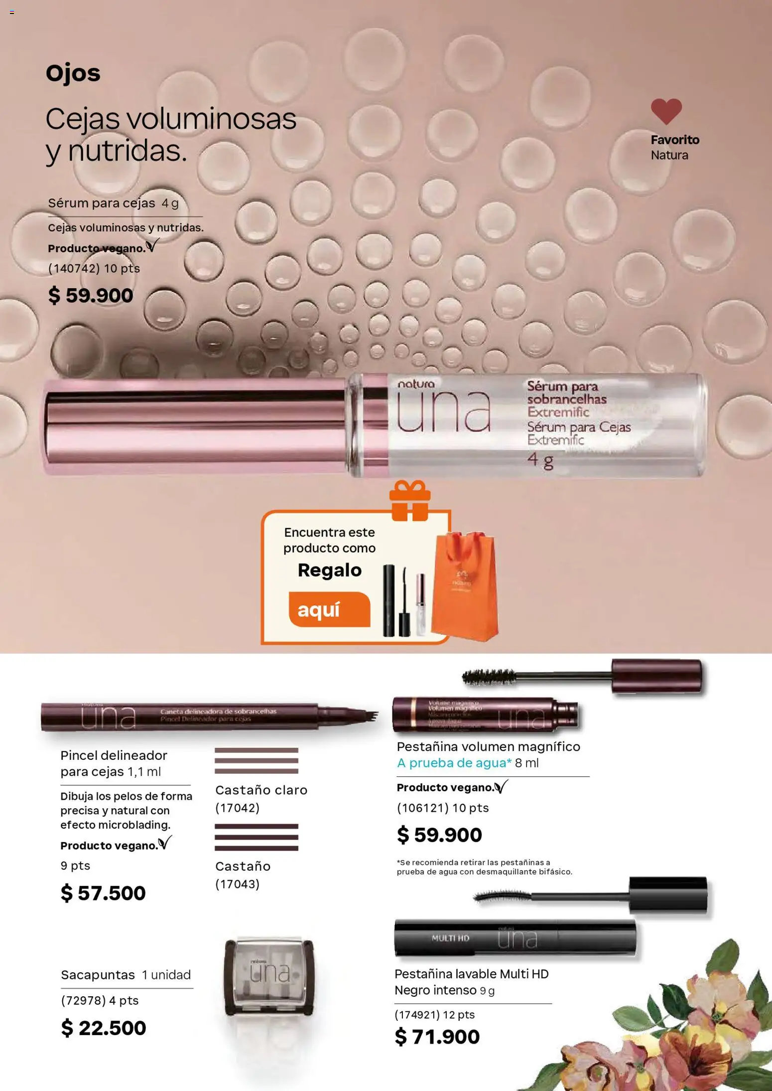 Natura revista - valida desde el 01.03.2026 | Página: 87 | Productos: Serum, Sacapuntas, Delineador, Desmaquillante