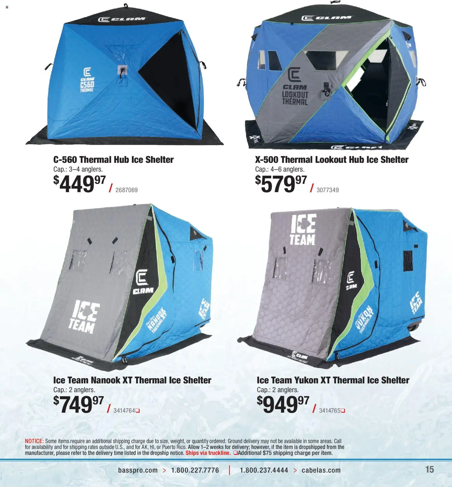 Cabela's Ice Fishing 25 - valid from 01.11.2025 | Page: 15 | Products: Hub