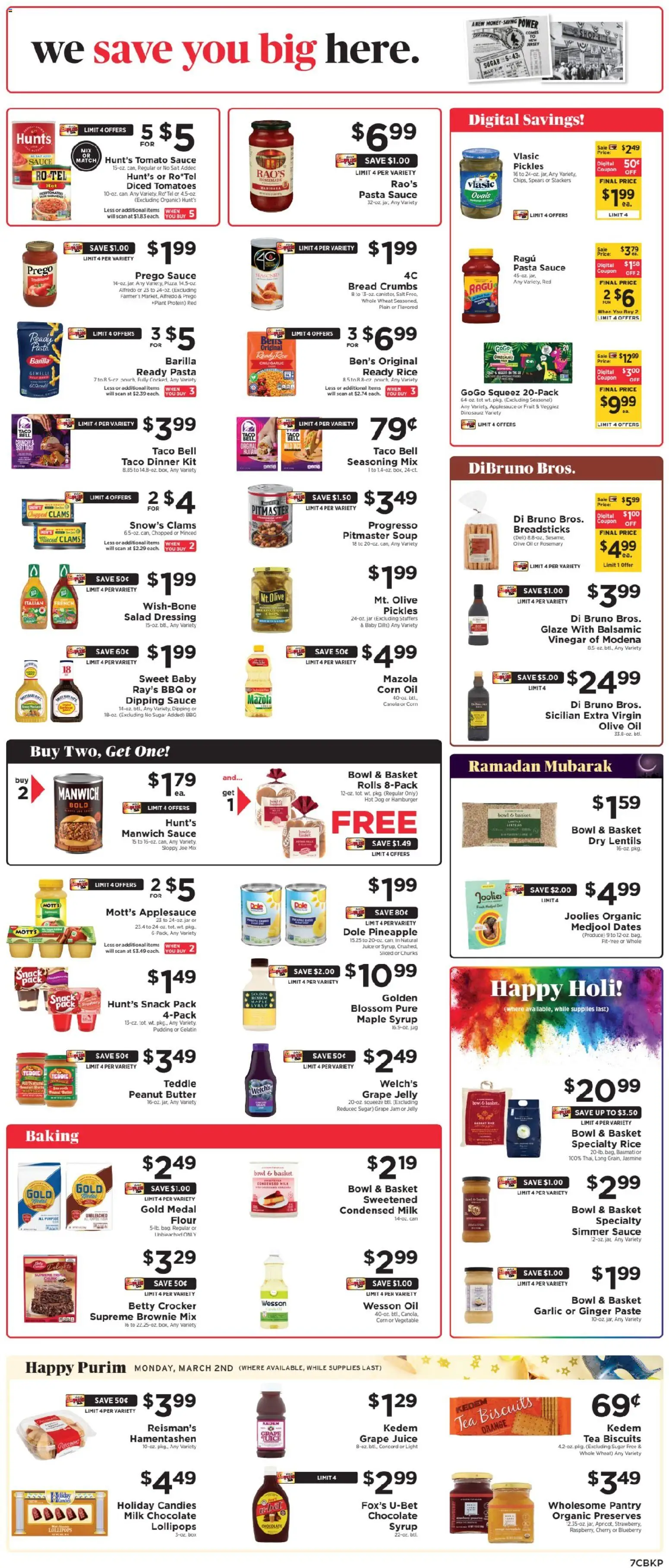 ShopRite Weekly Ad 2 - valid from 01.03.2026 | Page: 11 | Products: Chocolate, Tomatoes, Candies, Chips