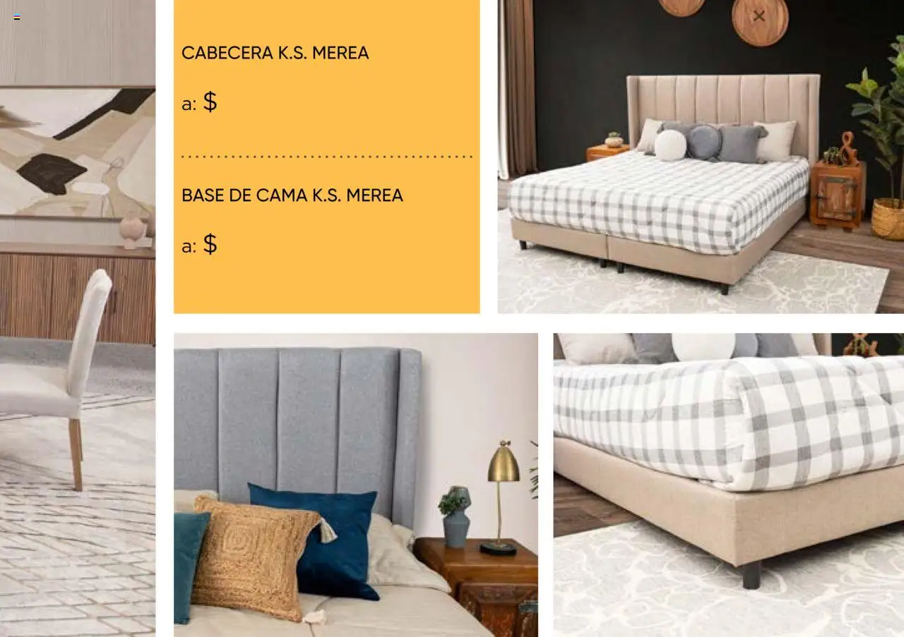 Nuevas ofertas de Muebles Dico válidas en toda la República Mexicana desde el 25.10.2024. ¡Encuentra las mejores ofertas en Muebles Dico catálogo Dico! | Página: 95 | Productos: Cabecera, Cama