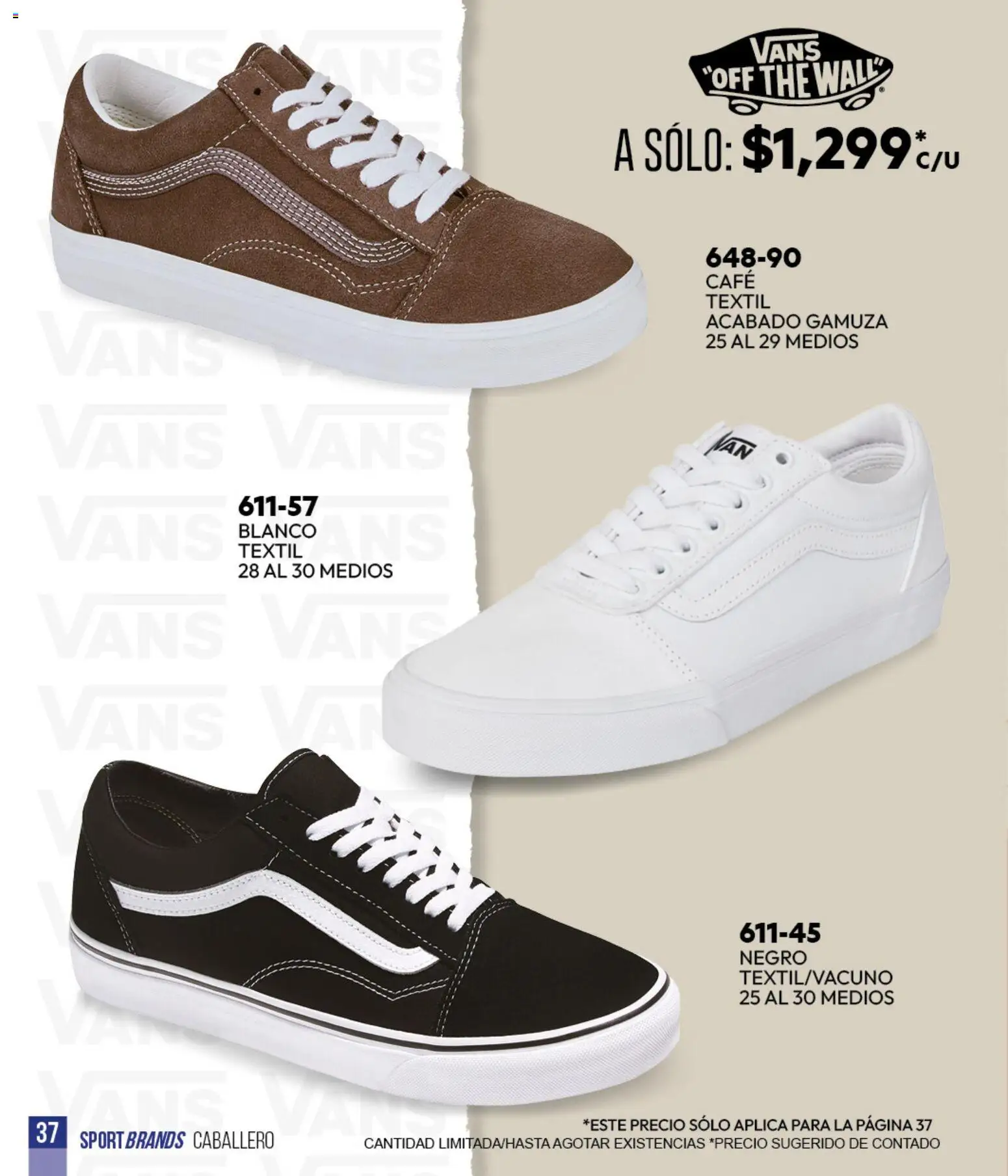 Nuevas ofertas de Cklass válidas en toda la República Mexicana desde el 05.03.2026. ¡Encuentra las mejores ofertas en Cklass catálogo Sportbrands Verano Caballero! | Página: 38 | Productos: Café, Gamuza