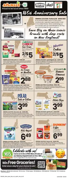 Preview of Shaw's weekly ads valid from 17.10.2025