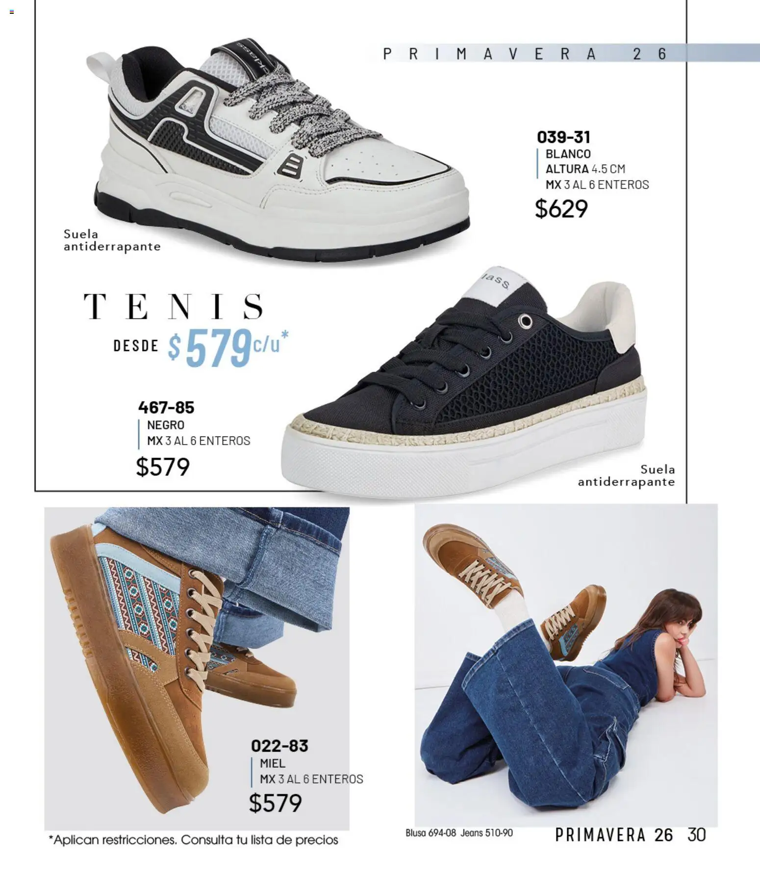 Nuevas ofertas de Cklass válidas en toda la República Mexicana desde el 02.01.2026. ¡Encuentra las mejores ofertas en Cklass catálogo Casuales! | Página: 31 | Productos: Blusa, Tenis