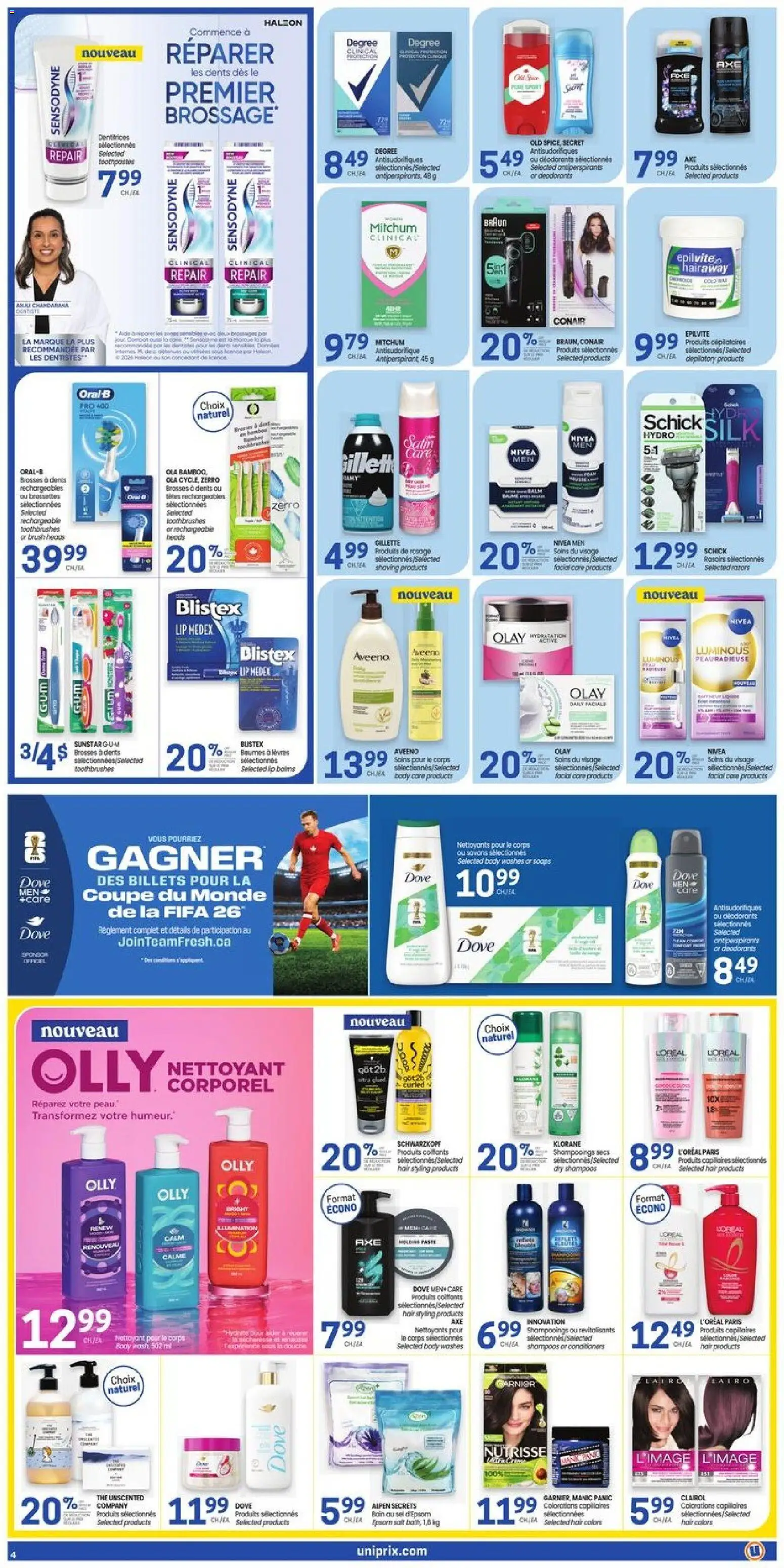 Uniprix flyer valid from 12.03.2026 | Page: 5 | Products: Brush, Body wash