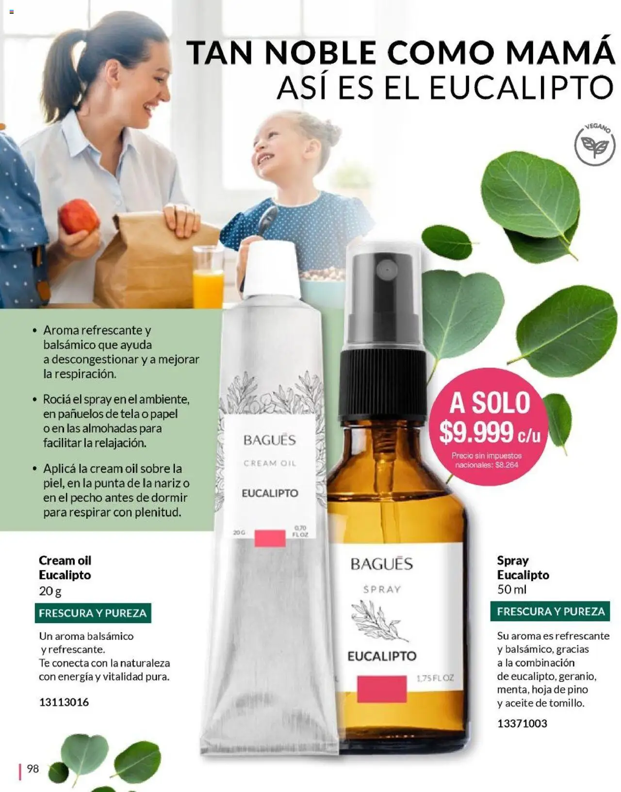 Bagués - Catálogo │ válido desde el 22.09.2025 | Página: 98 | Productos: Sobre, Aceite, Té