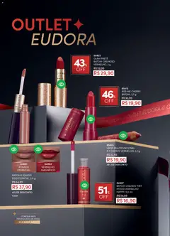 Eudora - Revista 01/2026 - Pré-Visualização do folheto da loja Eudora, válido de 17.12.2025 | Página: 13 | Produtos: Batom, Multifuncional, Lápis