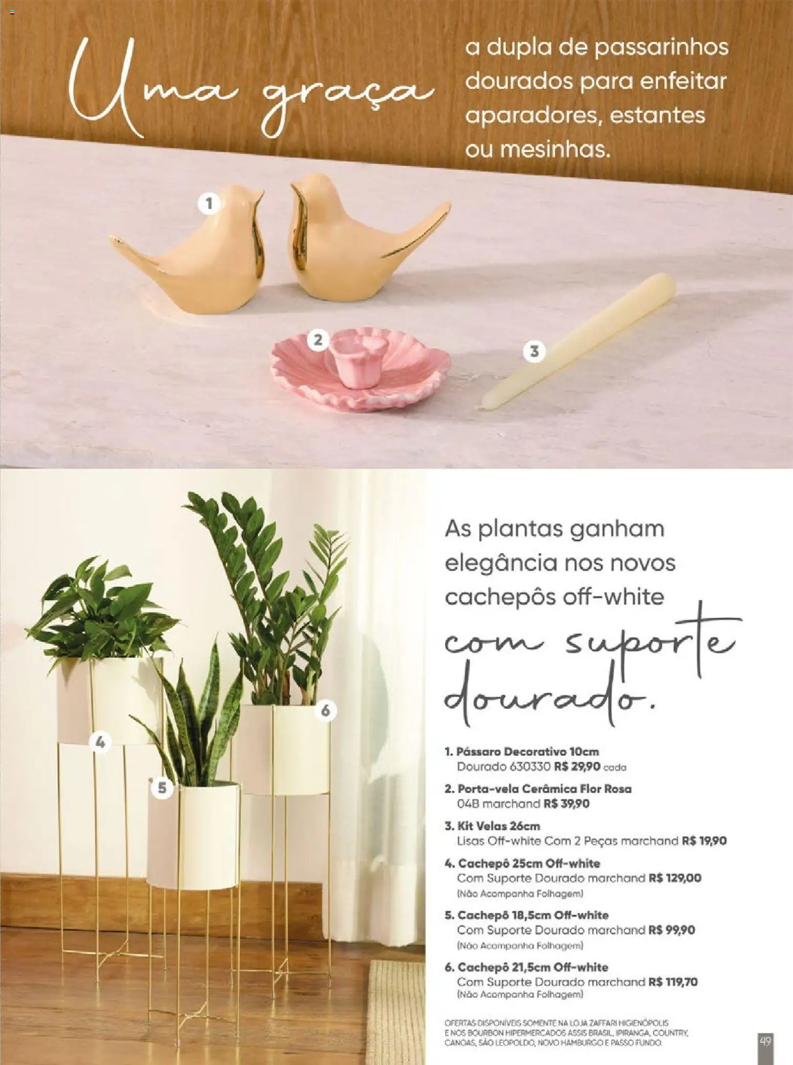 Zaffari Folheto - válido de 27.11.2025 | Página: 49 | Produtos: Velas, Bourbon