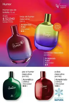 Catálogo Natura Ciclo 11 │ válido desde el 11.08.2025 | Página: 74 | Productos: Eau de toilette