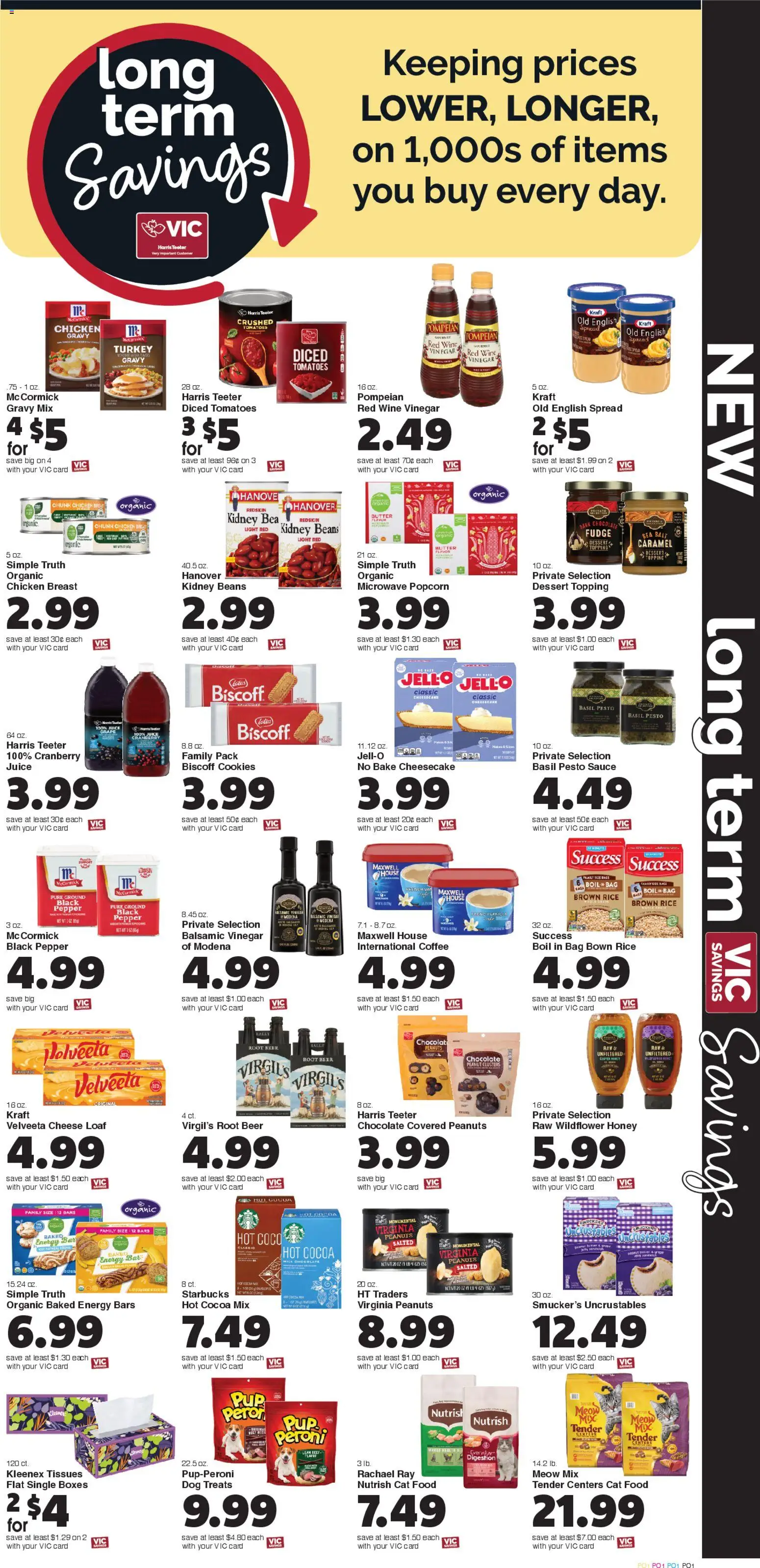 Harris Teeter Weekly Ad - SC - valid from 03.12.2025 | Page: 10 | Products: Milk, Tomatoes, Cheesecake, Bag
