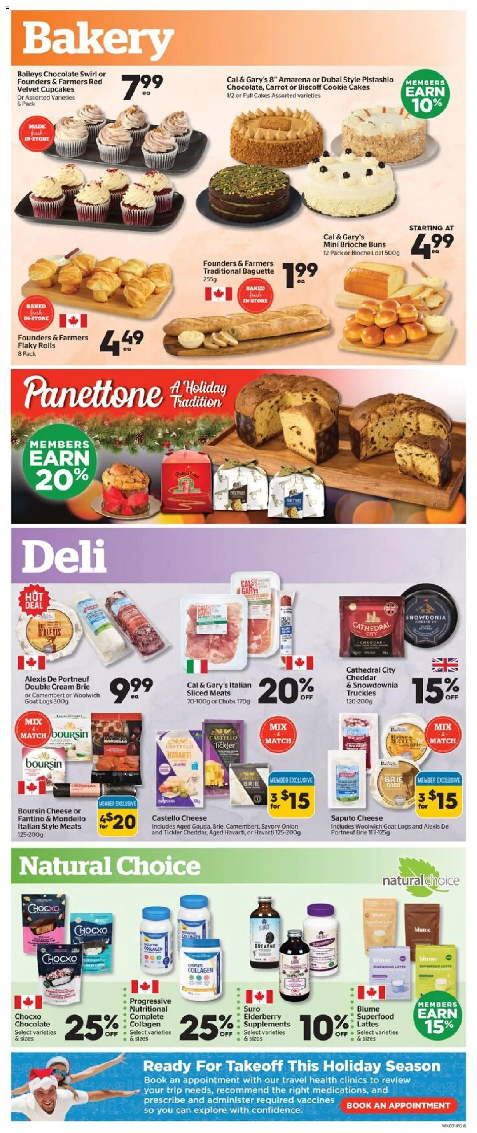 Calgary Co-op flyer valid from 18.12.2025 | Page: 9 | Products: Carrot, Bakery, Cheese, Chocolate