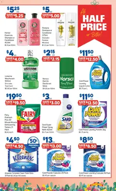 Preview of Foodland  Catalogue  - valid from 03.12.2025 | Page: 3 | Products: Cleaner, Antiperspirant, Mouthwash, Laundry