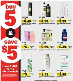 Preview of Meijer weekly ads valid from 01.04.2026 | Page: 18 | Products: Shampoo, Conditioner, Sugar