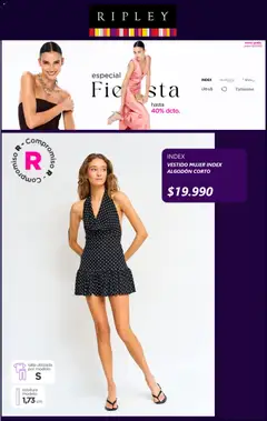 Ripley ofertas  válido desde el 29.12.2025 | Página: 3 | Productos: Vestido, Algodón, Sobre