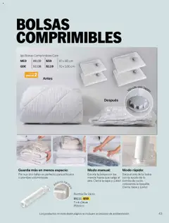 Nuevas ofertas de Vianney válidas en toda la República Mexicana desde el 09.09.2024. ¡Encuentra las mejores ofertas en Vianney catálogo - Biasi! | Página: 45 | Productos: Bolsa, Válvula