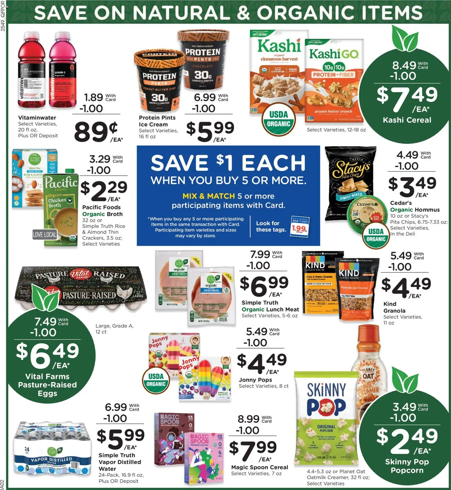 QFC Weekly Ad - OR - valid from 07.01.2026 | Page: 5 | Products: Butter, Cream, Water, Salt