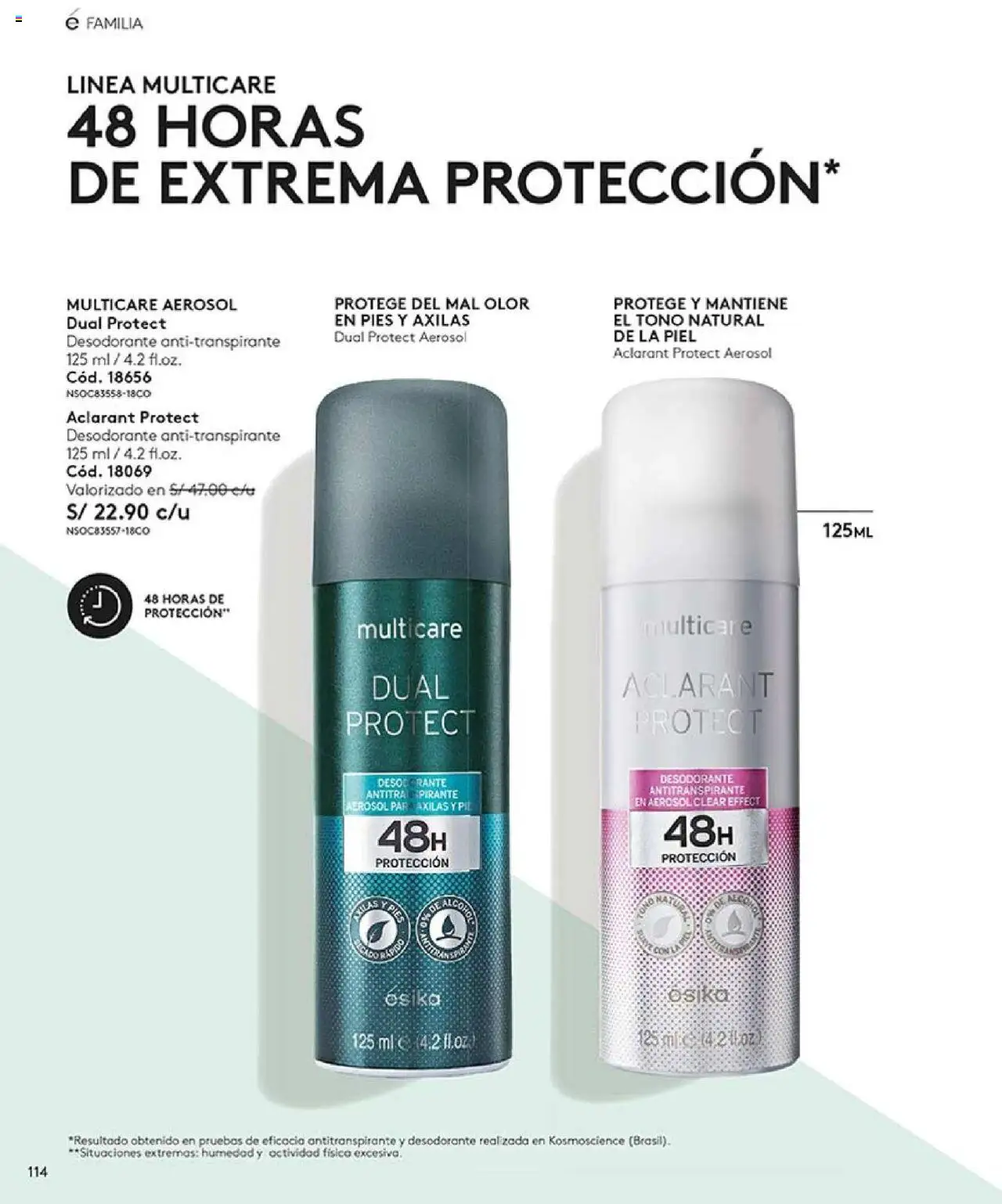 Catálogo Ésika válido desde 23.06.2025 | Página: 114 | Productos: Desodorante, Antitranspirante
