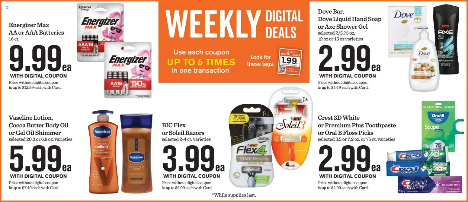 Mariano's Weekly Ad - valid from 17.12.2025 | Page: 4 | Products: Shower, Oil, Soap, Shower gel