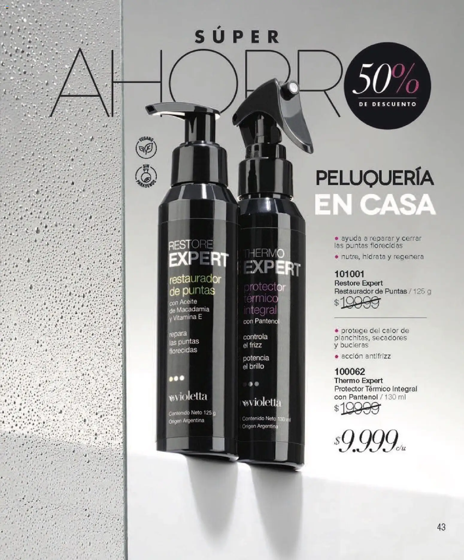 Violetta - Violetta Cosméticos │ válido desde el 30.03.2026 | Página: 43 | Productos: Aceite, Brillo