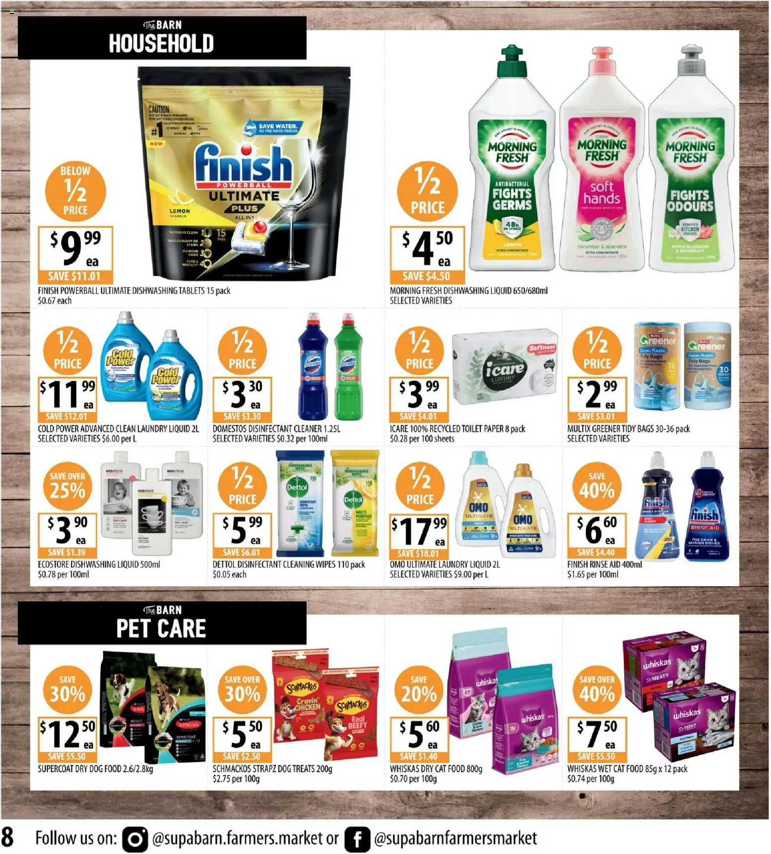 Supabarn catalogue - valid from 19.11.2025 | Page: 8 | Products: Toilet, Diamond, Household, Laundry