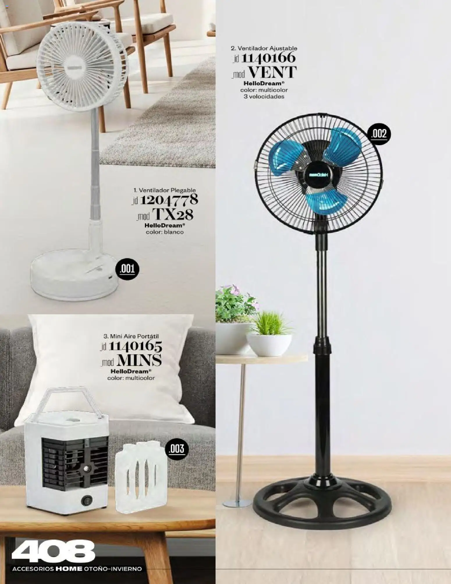 Nuevas ofertas de Price Shoes válidas en toda la República Mexicana desde el 03.11.2025. ¡Encuentra las mejores ofertas en Price Shoes catálogo Accesorios! | Página: 408 | Productos: Ventilador