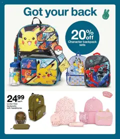 Target Weekly Ad - valid from 13.07.2025 | Page: 5 | Products: Backpack