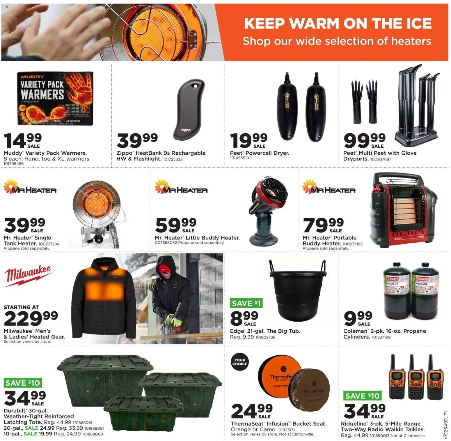 Mills Fleet Farm Ice Fishing - valid from 04.12.2025 | Page: 19 | Products: Radio
