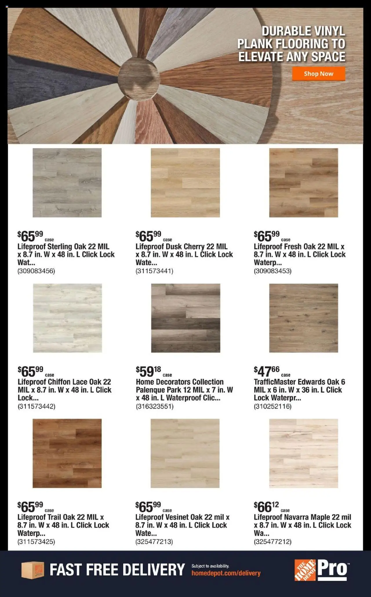 Home Depot Shop Pro Ad - FL - valid from 18.08.2025 | Page: 6 | Products: Case